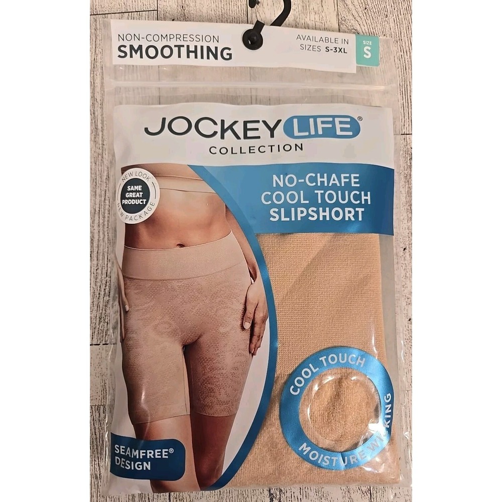 Jockey Shapewear SMALL Slipshort Non Compression Smoothing No Chafe Cool Touch